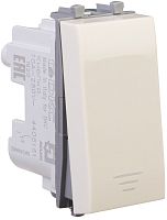 Выключатель модульный DKC Avanti 1-кл. 1 мод. ванильная дымка картинка